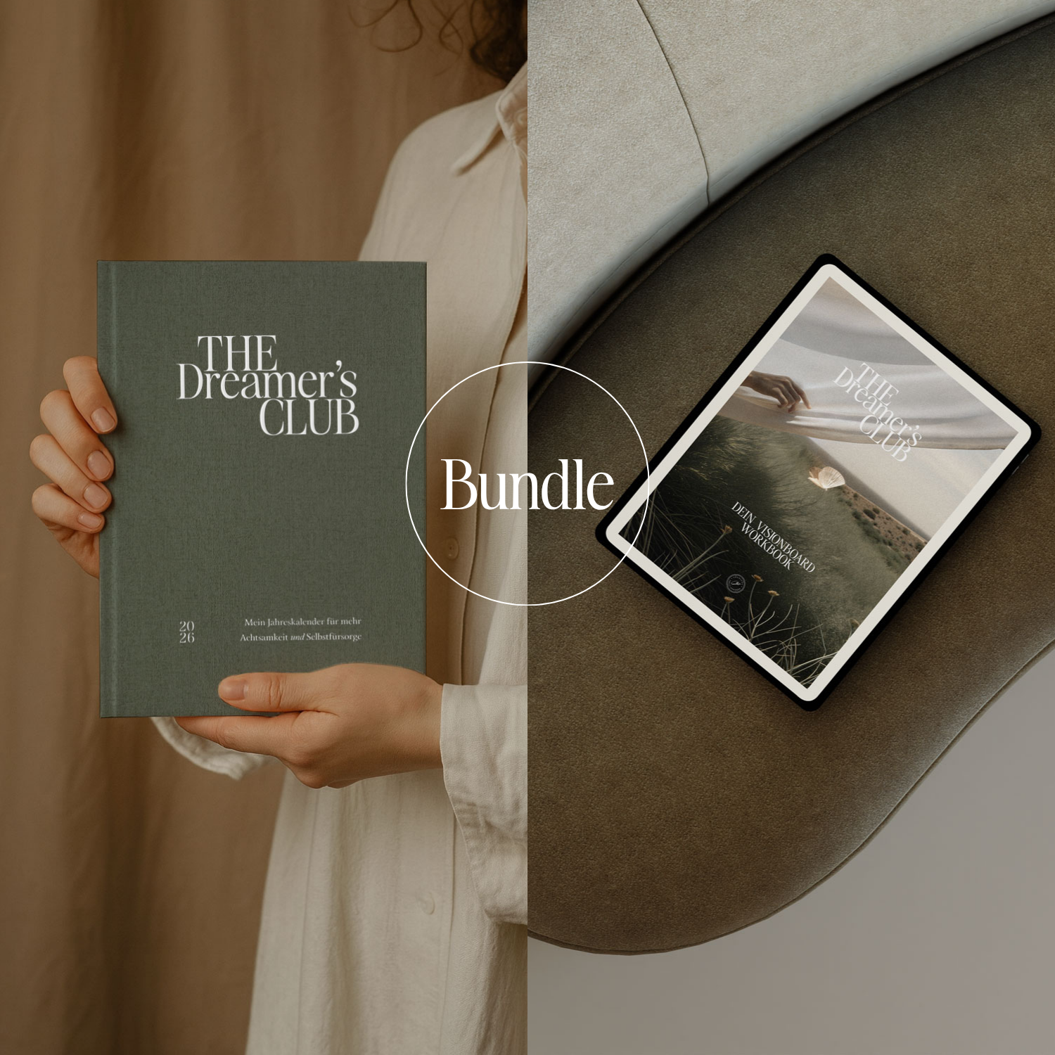 The Dreamer’s Bundle – Kalender & Visionboard Workbook