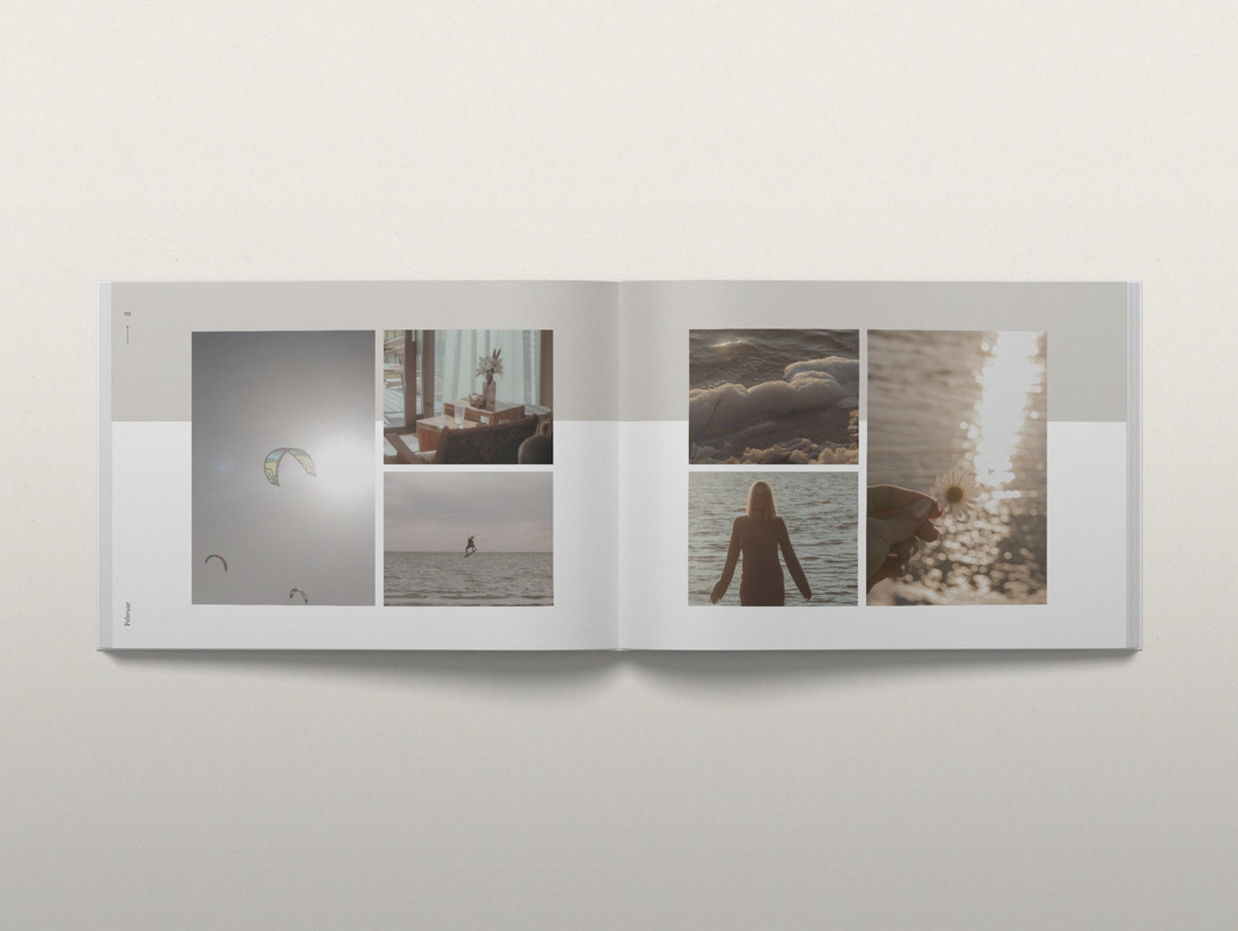 Fotobuch-Vorlage "wonderful year" Querformat