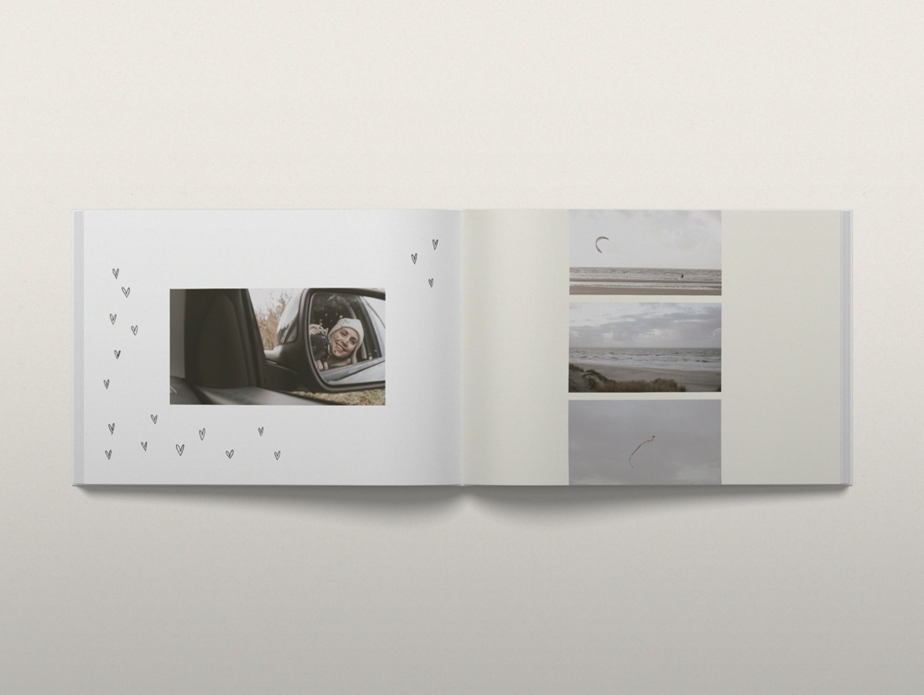 Fotobuch-Vorlage "Wanderlust" Querformat