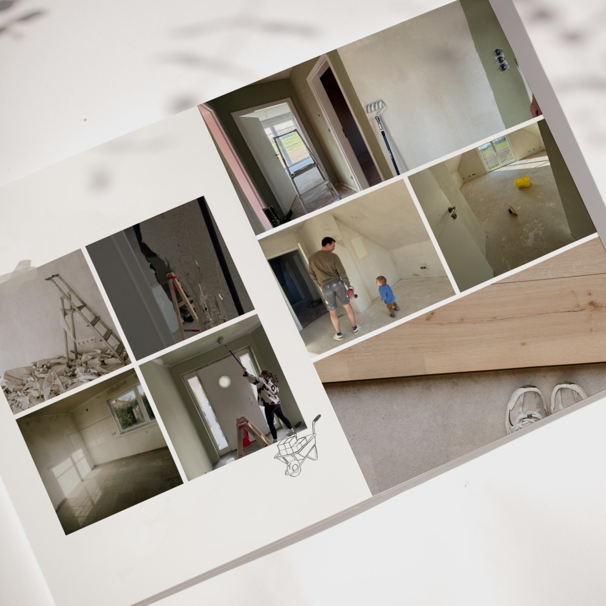 Fotobuch-Vorlage "Hausbau & Renovierung"