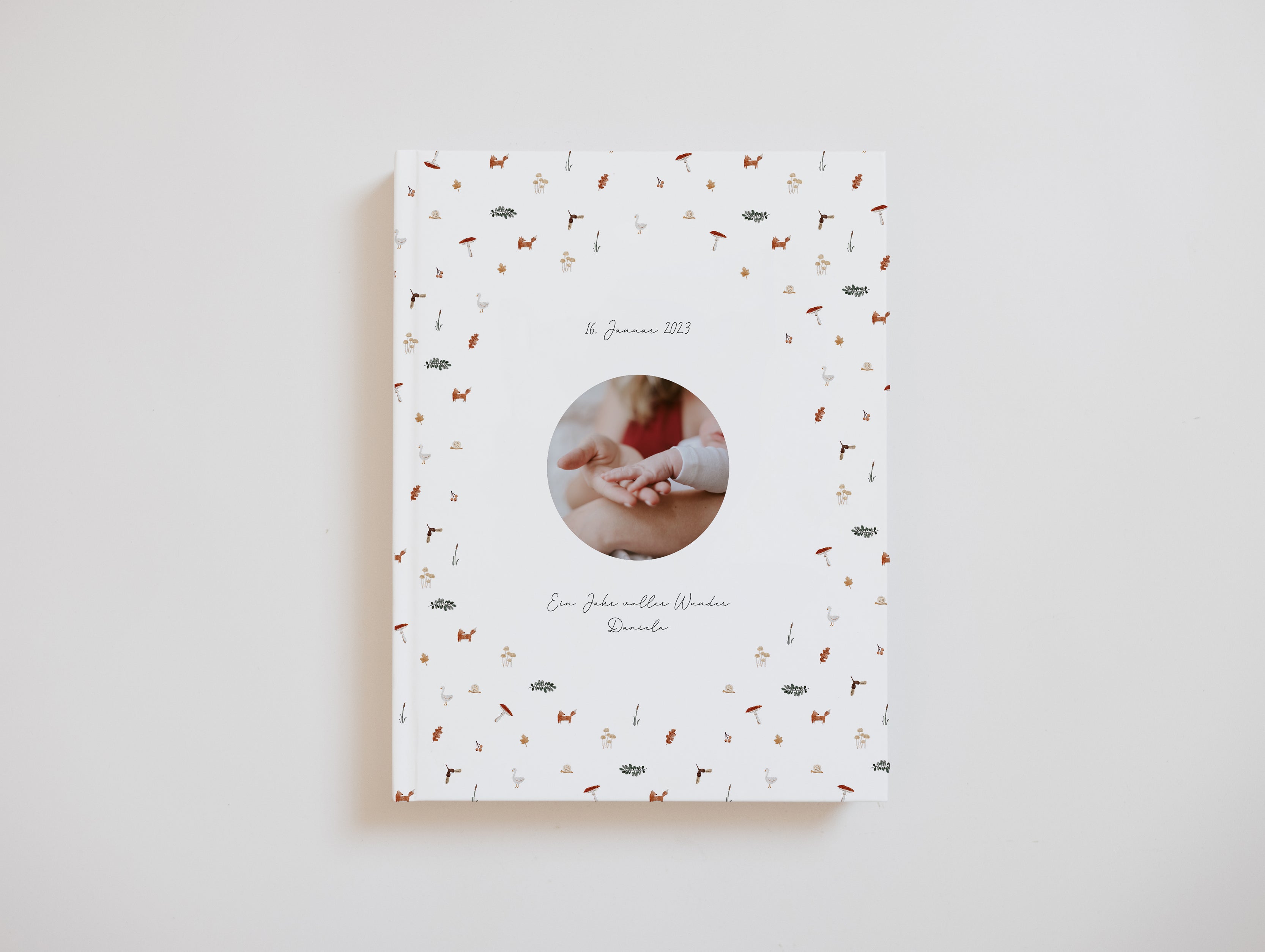 Fotobuch-Vorlage "Baby und Kinder Jahrbuch"