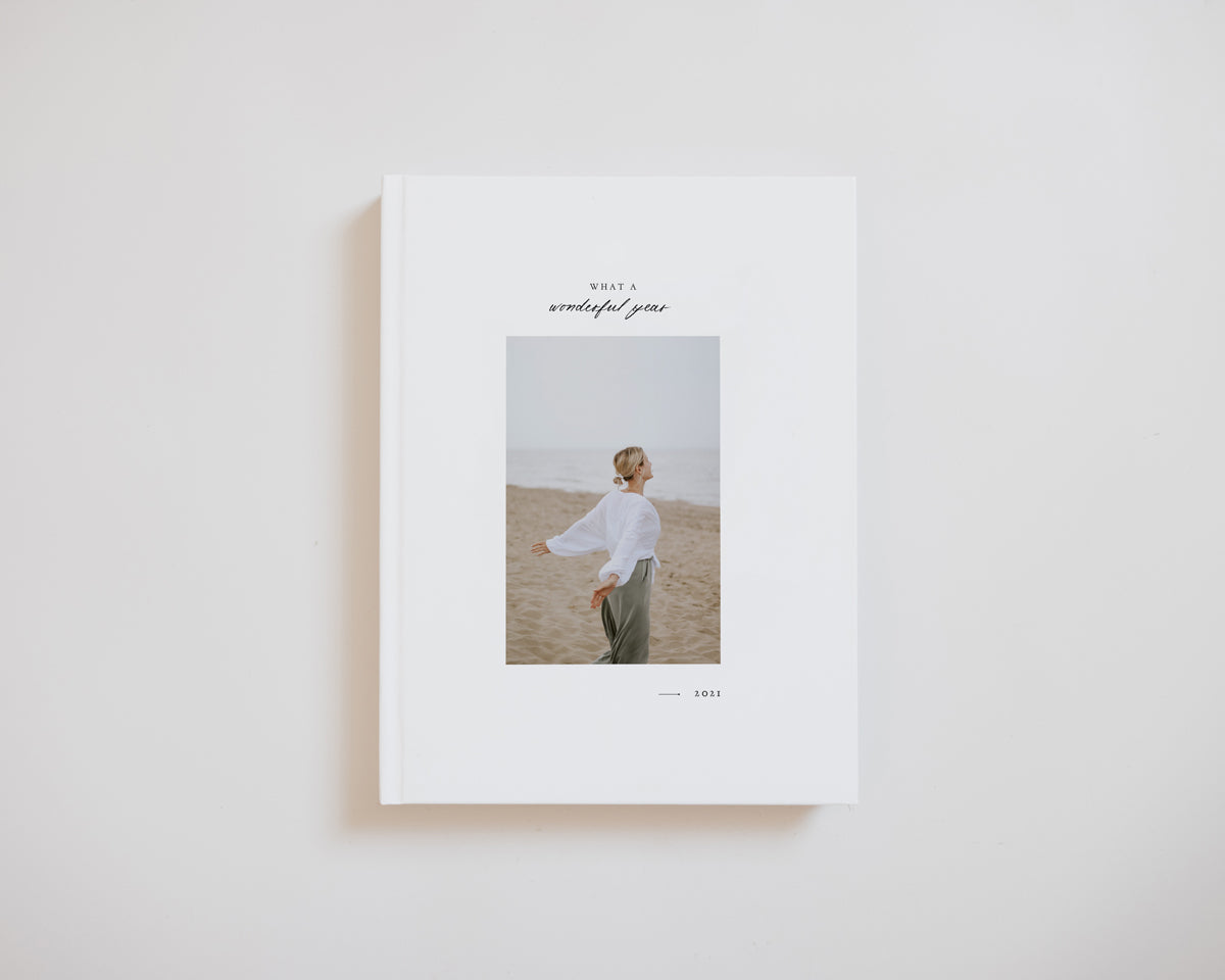 Fotobuch-Vorlage "wonderful year"