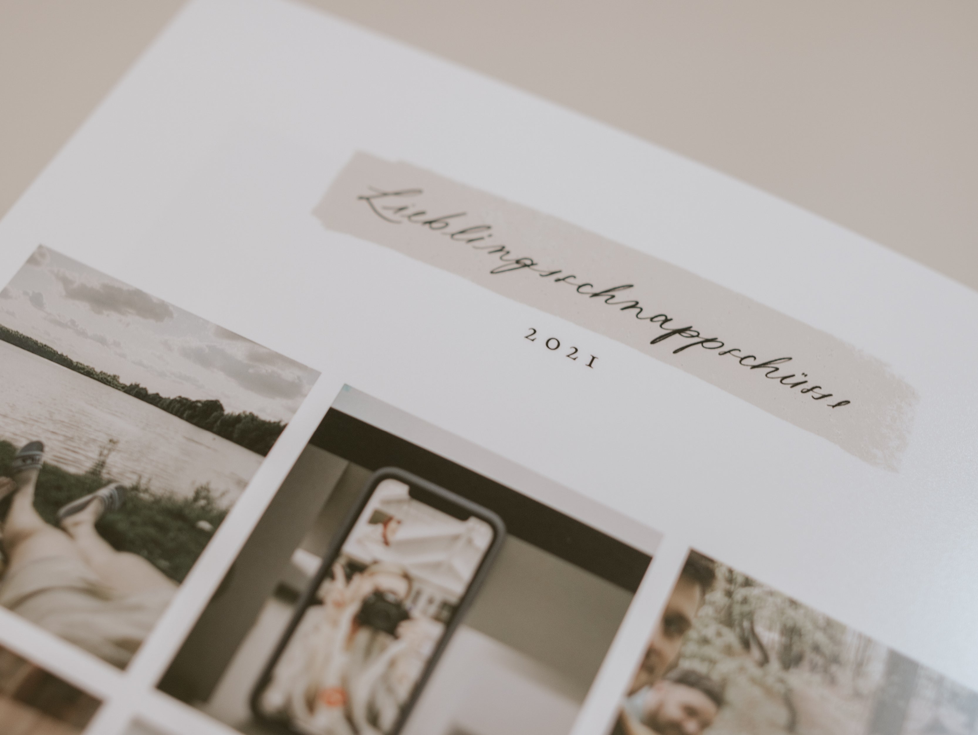 Fotobuch-Vorlage "wonderful year"