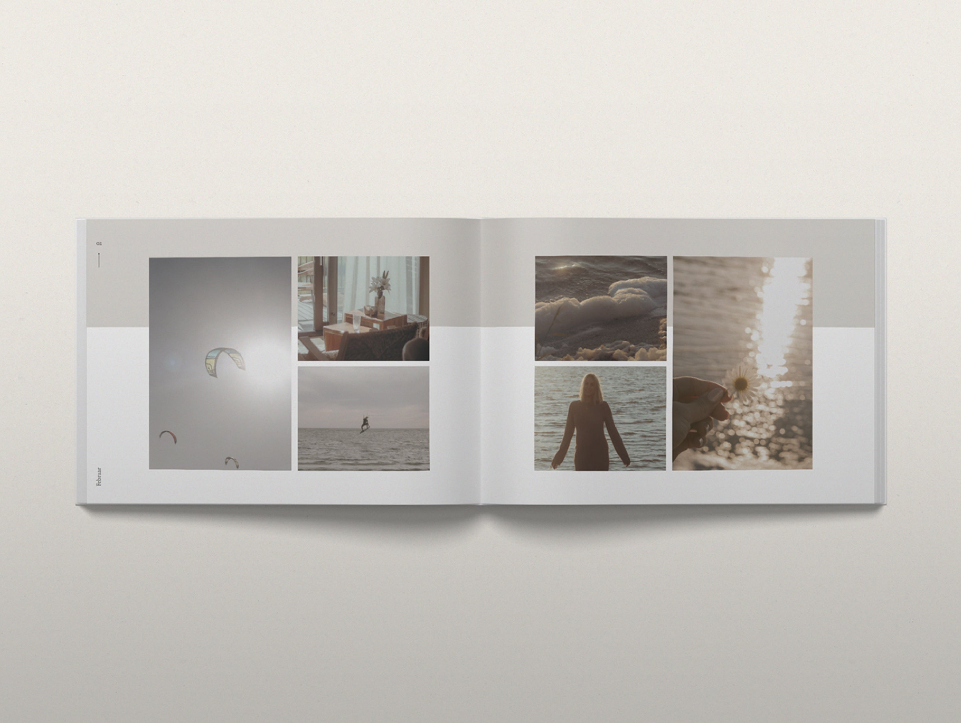Fotobuch-Vorlage "wonderful year" Querformat