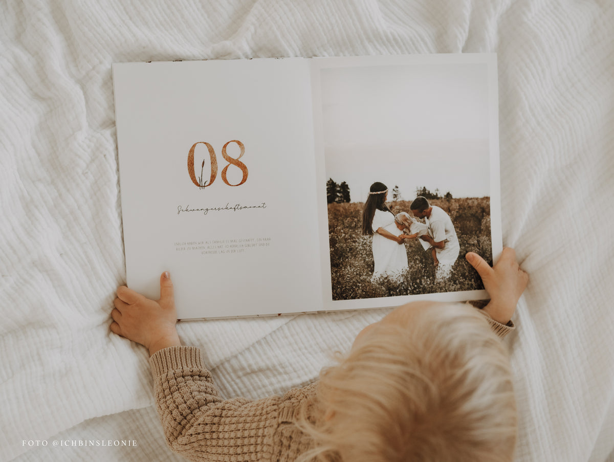 Fotobuch-Vorlage "Baby und Kinder Jahrbuch"