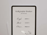 Procreate Pinsel "Kalligrafie"
